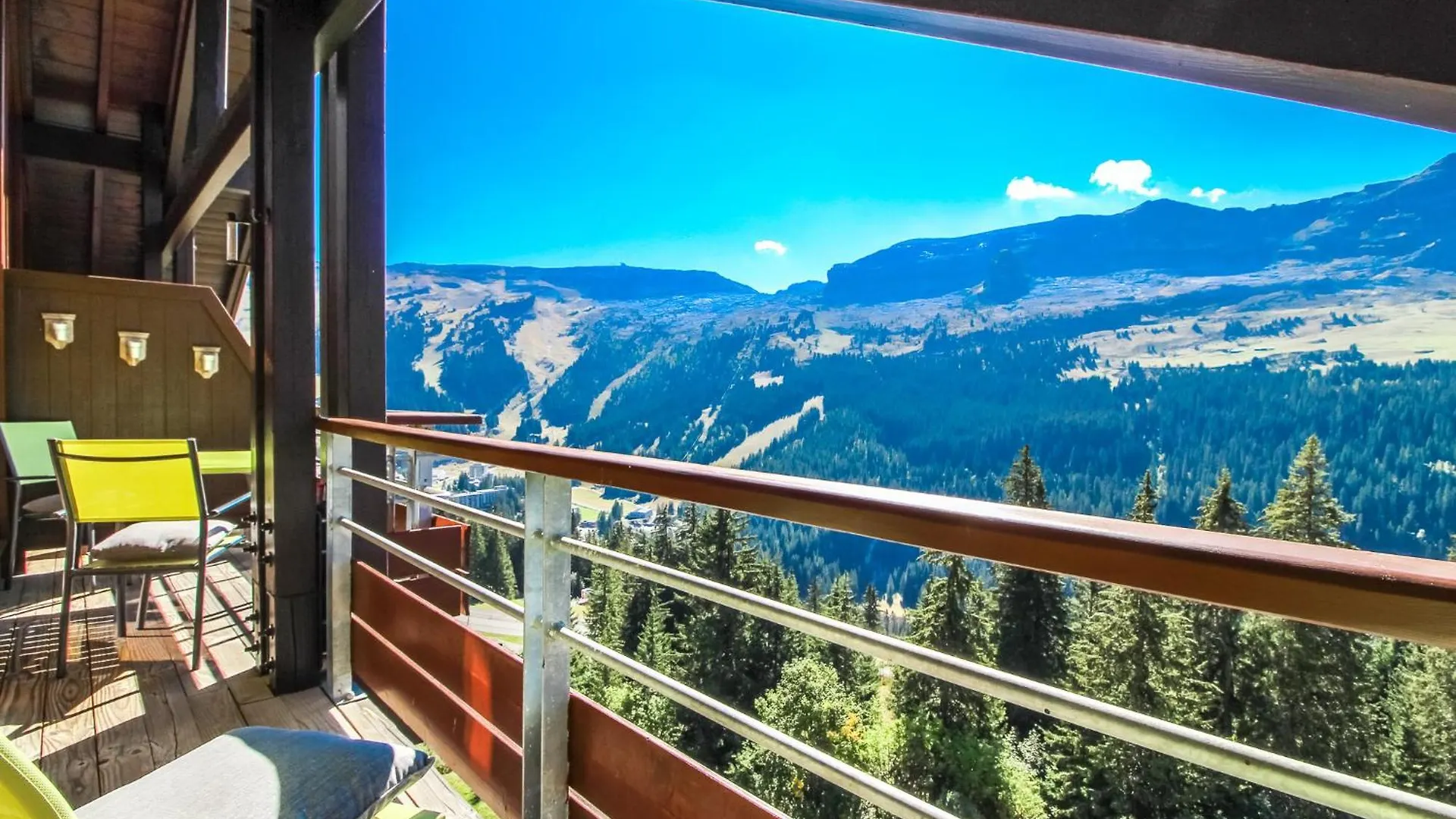 Residence Terrasses Eos, T2 48M2 Sud, Vue Montagne, Avec Cheminee, Parking, Piscine Flaine Apartment